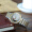 罗西尼(ROSSINI)手表 勋章系列时尚腕表高档大气防水镂空自动机械表男士手表 间金白盘钢带男表7735T01A