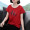 PHJ 短袖T恤女夏季新款韩版宽松显瘦圆领上衣中年女士气质减龄体恤衫 白色 3XL