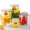 喜碧（Scybe）玻璃密封罐  家用玻璃泡酒泡菜瓶奶粉茶叶储物罐蜂蜜瓶干果零食收纳 潘多拉500ml