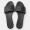 无印良品 MUJI 女式 印度手工编织皮革 凉鞋 休闲鞋 黑色 23.0cm（36）