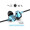 摩集客（MOGCO） 摩集客 M11手机耳机入耳式 重低音线控带麦可通话音乐耳机安卓苹果小米游戏耳机 蓝色