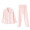 秋鹿冬季新品情侣珊瑚绒睡衣纯色开衫长袖长裤保暖男女家居服套装 QHCH2119-西瓜红（女） 女155/84B(M)