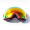 BASTO邦士度滑雪眼镜双层防雾球面镜片大视野可戴近视滑雪护目镜 SG1818砂红五彩红