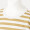 无印良品 MUJI 大童 印度棉天竺编织 条纹长袖T恤 E9AL014 暗黄色 孩童 150