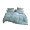 水星家纺 床笠四件套纯棉 全棉针织素色被罩被套床上用品  简瑾色 加大双人1.8米床