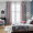 OCG【可定制】北欧轻奢遮光地中海条纹窗帘布料简约现代欧式客厅卧室 粉色条纹打孔 宽1.5X2.7高可改短