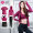 奥义瑜伽服 运动套装女2020健身房跑步运动速干专业抹胸上衣长裤健身服五件套 紫红色XL