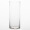 盛世泰堡玻璃花瓶透明插花瓶水培容器大花瓶新居客厅桌面摆件 直筒款1230