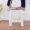 好尔塑料凳子客厅厨房加厚防滑耐磨休闲板凳可叠摞餐高凳带提手板凳大号蓝色 1个装