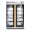 在丰（ZAIFENG）大容量立式消毒柜商用不锈钢大型餐具消毒碗柜双开对开门保洁柜 红外线中温消毒柜 910H_银色-G