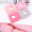 凯蒂猫（HELLO KITTY）儿童围巾女童女孩宝宝毛线围脖冬季保暖防寒针织脖套围巾 KT01B31004 肉粉 均码
