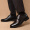 波图蕾斯(Poitulas)英伦男士商务休闲鞋正装皮鞋男系带耐磨 9829 黑色 38