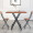 百意（BAIYI） 简易手提折叠桌便携式正方形折叠餐桌小户型家用吃饭桌子方桌 麻将桌 80CM正方粉色