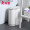 美丽雅（MARYYA）窄缝垃圾桶 家用带盖卧室客厅厕所按键式分类垃圾桶 按压分类夹缝垃圾桶 10L