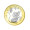 金永恒 2020年鼠年纪念币 第二轮生肖纪念币10元面值硬币 5枚带小圆盒