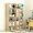 沃变 书柜书架落地 1.58米简易置物架实木色办公室储物收纳柜子 橡木色 SG-G06D