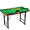 万凯 台球桌桌球台成人斯诺克标准家用迷你大号美式台球桌乒乓球桌二合一  长1.2米可折叠款