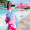 速干浴巾游泳巾吸水大毛巾男女旅行沙滩巾裹 粉色森林160×80cm