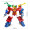 买奇酷咖宝车神2卡宝战神玩具男孩全套组合神车变形合体机器人玩具 精英版-超级创建巨人