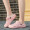 速狐 新款半拖鞋女士夏季韩版网红凉拖鞋夏天外穿时尚懒人凉鞋包头情侣洞洞鞋女 粉色 42/43（适合42-43的脚）