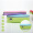 国誉（KOKUYO）淡彩曲奇双拉链便携大容量学生文具盒笔袋210*93*30（+40）mm 蓝/绿 WSG-PCC12-1
