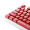 dostyle 京选 MK60 104键 机械红轴 绛绯红色  机械键盘 字符侧刻 全键无冲  长久打字 男神女神专属 