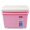 百草园 青春系塑料整理箱收纳箱 衣服杂物储物箱 40L 2个装 樱花粉