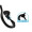 科立捷（KOLEEJ） 科立捷国通对讲机耳机线耳麦适用于海能达摩托罗 建伍泉盛北峰万通用 3.5mmY头