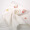 喜亲宝（K.S.babe）全棉2层纱布新生儿口水巾 婴儿喂奶巾小手帕 宝宝用品围嘴25*25厘米体验单条装颜色随机