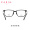派丽蒙parim眼镜架经典商务方框近视眼镜男眼镜框 PR7860 B1-黑色框