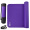 奥义 瑜伽垫 15mm加厚防滑健身垫 185*80cm（含绑带+网包）加宽加长男女运动垫子 深紫