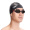 速比涛（Speedo） 硅胶女长发防水护耳专业成人游泳帽 男大号时尚舒适帽 黑色