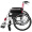 互邦轮椅手动轮椅车老人代步车残疾人车加强铝合金轻便可折叠HBL8充气/免充气胎
