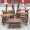 木果果木 红木家具 非洲鸡翅木（学名非洲崖豆木）原木无漆小板凳 长条凳 实木矮凳 换鞋凳 高餐凳 33cm高