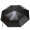 天堂伞 （UPF50+）全遮光黑胶三折小黑伞太阳伞晴雨伞31806E兰色