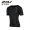 SKINS男士梯度压缩短袖紧身速干T恤 跑步运动上衣篮球马拉松装备健身服 MA2307a-黑色 S