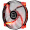 Tt（Thermaltake）Luna 20cm 红光 机箱风扇（液压轴承/强化减震/双叶弧形扇叶/静音技术/3Pin/大4Pin通用）