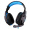 因卓（KOTION EACH）G2100黑蓝色 耳机头戴式吃鸡带震动专业游戏炫光线控带麦台式USB电竞 电脑耳机