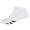 adidas 阿迪达斯高尔夫袜子男士透气合脚运动袜子GOLF舒适球袜 CF8435 短筒白色 三双