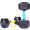 艾美仕（AiMeiShi） 包胶六角哑铃男环保无异味电镀精钢铸铁实芯家用商用健身器材 27.5KG 一只