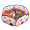 澳乐 儿童海洋球池 宝宝海洋球波波球池帐篷游戏屋小孩户外玩具游戏池0-3岁 球池+200球 ZH777025014