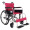互邦轮椅手动轮椅车老人代步车残疾人车加强铝合金轻便可折叠HBL8充气/免充气胎