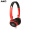 爱科技（AKG）Y30便携式头戴式耳机  K420升级版立体声音乐耳机 手机通话耳机 红色