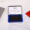 旗牌（Shachihata）Artline 办公财务速干快干秒干橡胶章印章印台印泥通用印台 56*90mm 蓝色 EHJ-2