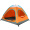 红色营地户外帐篷全自动速开帐篷3-4人露营帐篷 嘀嗒橙色
