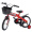 hd小龙哈彼 儿童自行车男女款小孩12/14/16寸山地单车 脚踏车 12寸红色LB1203Q-S-M210