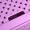 百草园(bicoy)塑料镂空整理箱收纳箱 杂物收纳篮收纳筐 30L+58L 2个装 淡紫色