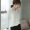 俞兆林 女装韩版韩范职业打底衬衣休闲百搭雪纺长袖衬衫 YWCS187427 白色 XL