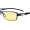 普士盾（POSDUN）Zerg1电脑防蓝光防辐射眼镜男女游戏办公眼镜  黑色金属镜框琥珀色镜片