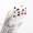 日本ZEBRA斑马荧光笔WKT7学生手帐新色套装淡色系列双头彩色荧光笔糖果色手帐标记笔记号笔 朱红色单支
